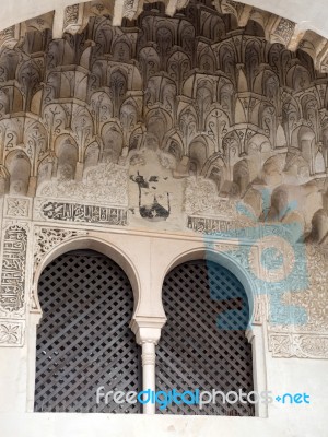 Granada, Andalucia/spain - May 7 : Moorish Architecture In Centr… Stock Photo