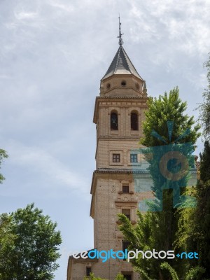 Granada, Andalucia/spain - May 7 : Part Of The Alhambra Palace I… Stock Photo