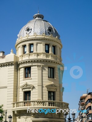 Granada, Andalucia/spain - May 7 : Victoria Hotel In Granada Spa… Stock Photo