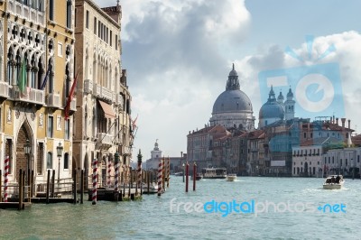 Grand Canal Of Venice Stock Photo