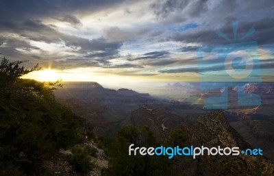 Grand Canyon, Arizona, Usa Stock Photo