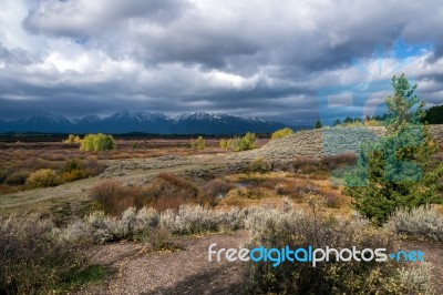 Grand Teton National Park Stock Photo