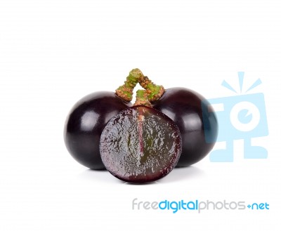 Grape Isolated On The White Background Stock Photo