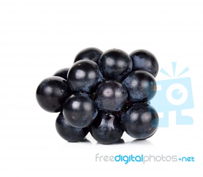 Grape Isolated On The White Background Stock Photo