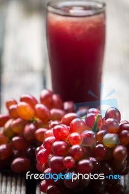 Grape Juice Stock Photo