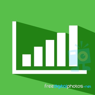 Graph Stock  Icon Stock Image