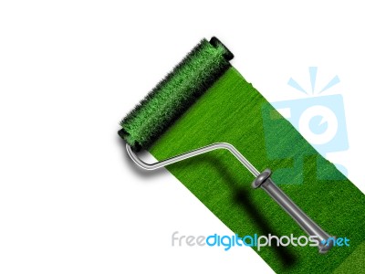 Grass Brush Stock Image