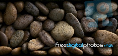 Gravel Texture Use As Natural Background Stock Photo