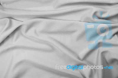 Gray Sport Fabric Texture Stock Photo