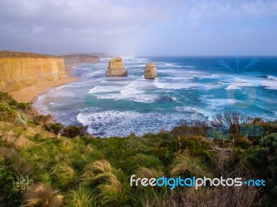 Great Ocean Road, Victoria, Australia Stock Photo