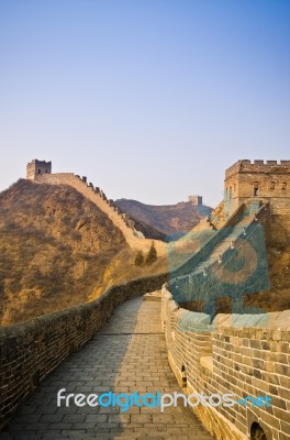 Great Wall Of China Stock Photo