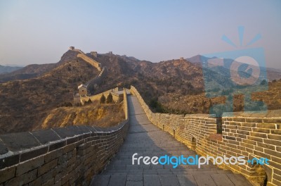 Great Wall Of China Stock Photo