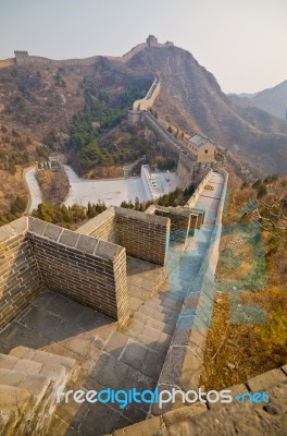 Great Wall Of China Stock Photo