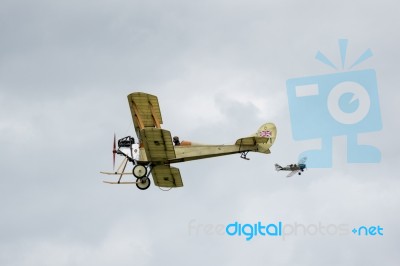 Great War Display Team - Raf Be2c Stock Photo