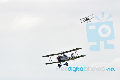 Great War Display Team - R.a.f Se5a Stock Photo