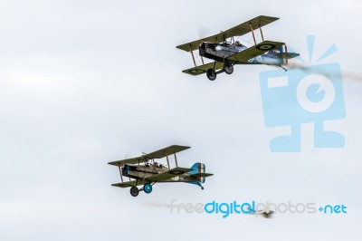 Great War Display Team - Raf Se5a Stock Photo