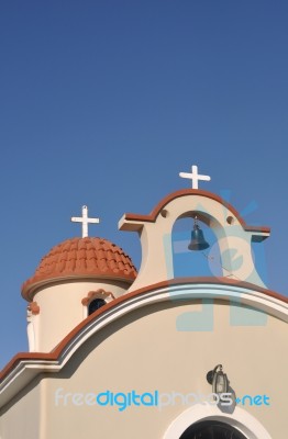 Greek Church Stock Photo