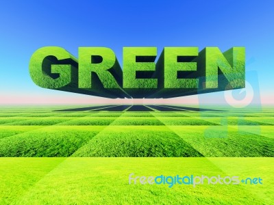 Green Stock Image