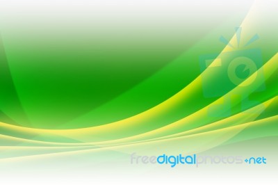 Green Abstract Background Stock Image