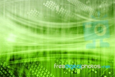 Green  Abstract Background Stock Image