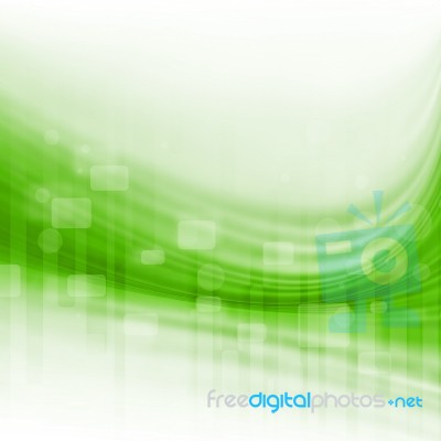 Green Abstract Background Stock Image