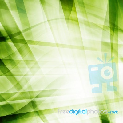 Green Abstract Background Stock Image