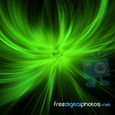 Green Abstract Background Stock Image