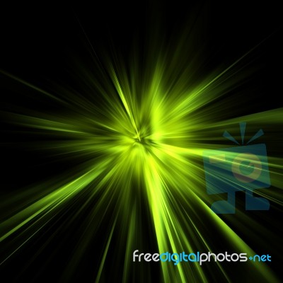 Green Abstract Background Stock Image