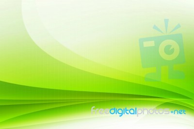 Green Abstract Background Stock Image