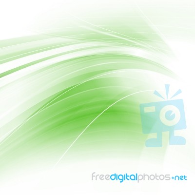 Green Abstract Background Stock Image