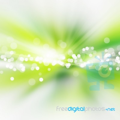 Green Abstract Background Stock Image