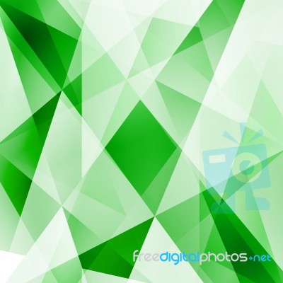 Green Abstract Background Stock Image