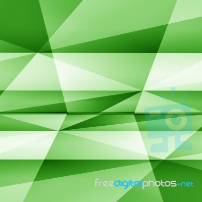 Green Abstract Background Stock Image