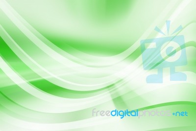 Green Abstract Background Stock Image