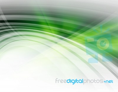 Green Abstract Background Stock Image