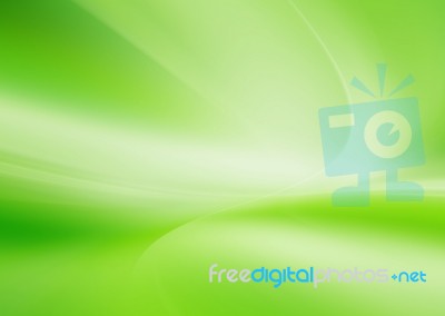 Green Abstract Background Stock Image