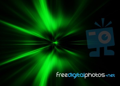 Green Abstract Background Stock Image