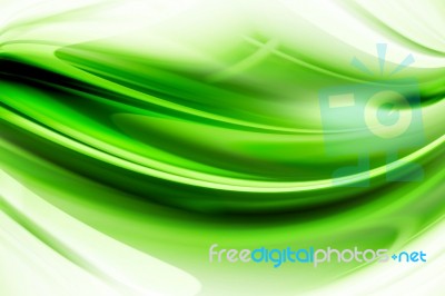 Green Abstract Background Stock Image