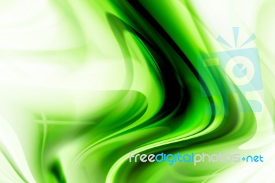 Green Abstract Background Stock Image