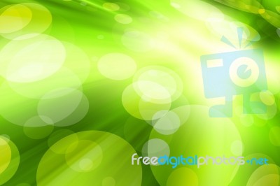 Green Abstract Background Stock Image