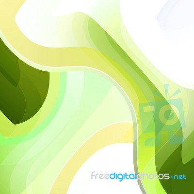 Green Abstract Background Stock Image