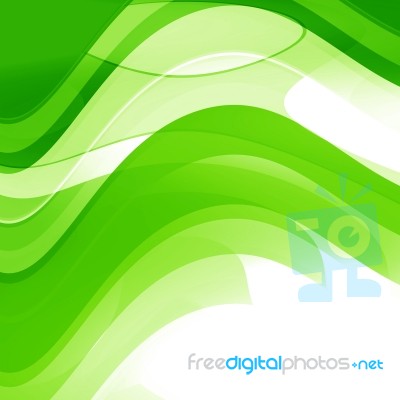 Green Abstract Background Stock Image