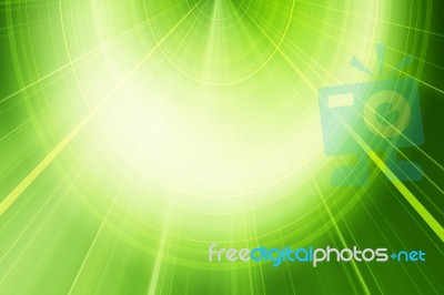 Green Abstract Background Stock Image