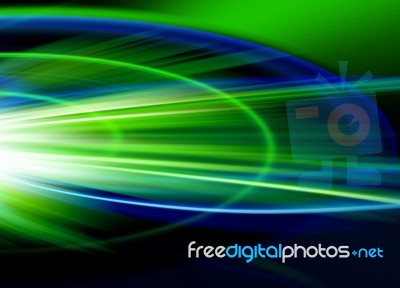 Green Abstract Background Stock Image