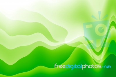 Green Abstract Background Stock Image