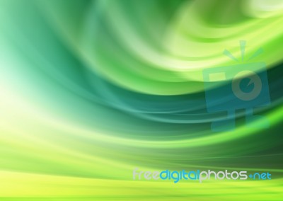 Green Abstract Background Stock Image