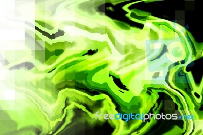 Green Abstract Background Stock Image