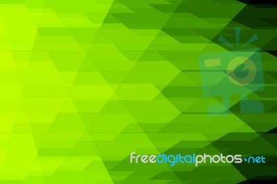 Green Abstract Background Stock Image