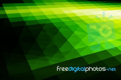 Green Abstract Background Stock Image