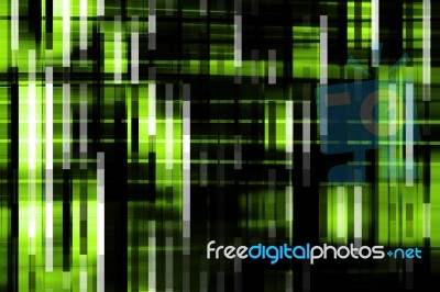 Green Abstract Background Stock Image